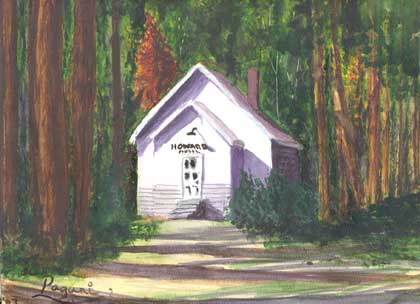 Oregon Series: Old Schoolhouse - Prinveville, OR