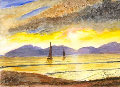 Sailing Sunset
