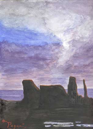 Oregon Series: Approaching Storm at Bandon